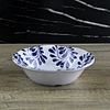 melamine blue and white plates